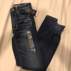 AEO Super Hi-Rise Jegging Size 2